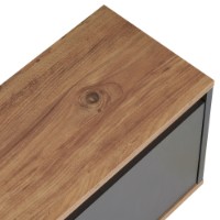 Comodă TV Hanah Home Sentinel Anthracite Atlantic Pine imaginea #5 — magazin online Desire.md