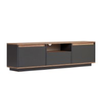 Comodă TV Hanah Home Sentinel Anthracite Atlantic Pine imaginea #6 — magazin online Desire.md