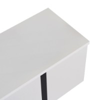 Comodă TV Hanah Home Onera White Black imaginea #5 — magazin online Desire.md