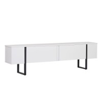 Comodă TV Hanah Home Onera White Black imaginea #6 — magazin online Desire.md