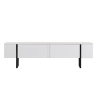 Comodă TV Hanah Home Onera White Black imaginea #7 — magazin online Desire.md