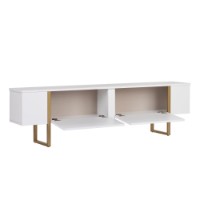 Comodă TV Hanah Home Onera White Gold imaginea #3 — magazin online Desire.md