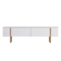 Comodă TV Hanah Home Onera White Gold imaginea #7 — magazin online Desire.md