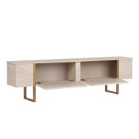 Comodă TV Hanah Home Onera Travertine Gold imaginea #3 — magazin online Desire.md