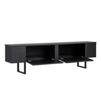 Comodă TV Hanah Home Onera Wood Black Black imaginea #3 — magazin online Desire.md