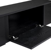 Comodă TV Hanah Home Onera Wood Black Black imaginea #4 — magazin online Desire.md