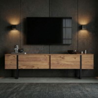 Comodă TV Hanah Home Onera Atlantic Pine Black imaginea #2 — magazin online Desire.md