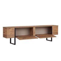 Comodă TV Hanah Home Onera Atlantic Pine Black imaginea #3 — magazin online Desire.md