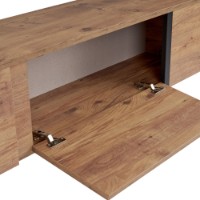 Comodă TV Hanah Home Onera Atlantic Pine Black imaginea #4 — magazin online Desire.md