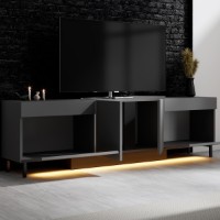 Comodă TV Hanah Home Paris Anthracite imaginea #3 — magazin online Desire.md