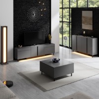 Comodă TV Hanah Home Paris Anthracite imaginea #6 — magazin online Desire.md