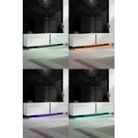 Comodă TV Hanah Home Paris White imaginea #5 — magazin online Desire.md