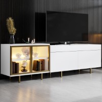 Comodă TV Hanah Home Vienna White Gold