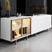 Comodă TV Hanah Home Vienna White Gold imaginea #4 — magazin online Desire.md