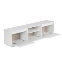 Comodă TV Hanah Home Sentinel Natural White imaginea #3 — magazin online Desire.md