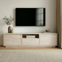 Comodă TV Hanah Home Sentinel Travertine imaginea #2 — magazin online Desire.md