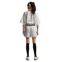 Tricou de dame Nike Sportswear Oversized Satin Light Bone/Black, s.S imaginea #3 — magazin online Desire.md