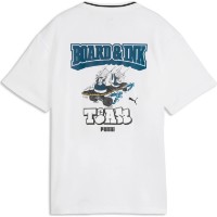 Детская футболка Puma Mid90S Relaxed Back Graphic Puma White, s.128 фото №2 — интернет-магазин Desire.md