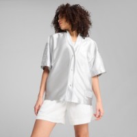 Cămașă damă Puma Puma Jer-She Baseball Jersey Feather Gray, s.XL imaginea #3 — magazin online Desire.md