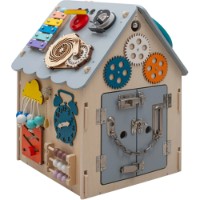 Busy Board Baby Mix House Led Wood Montessori (58310)