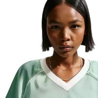 Tricou de dame Nike Sportswear Oversized Satin Steam/Sail, s.M imaginea #5 — magazin online Desire.md