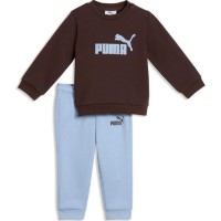 Детский спортивный костюм Puma Minicats Ess Crew Set Fleece Chocolate Fondue, s.74