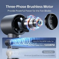 Ventilator Jisulife Pro1 S Grey imaginea #4 — magazin online Desire.md