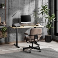 Masa de birou Sense7 Nojo Light 120x60 Light Brown imaginea #4 — magazin online Desire.md