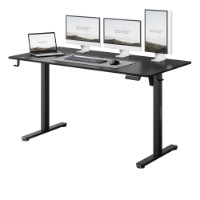 Masa de birou Sense7 Nojo Light 140x70 Black imaginea #1 — magazin online Desire.md