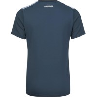 Женская футболка Head Performance T-Shirt S Navy/X-Ray фото №4 — интернет-магазин Desire.md