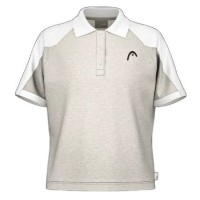 Polo Head Play Tech Polo Shirt Women XL Willow Grey