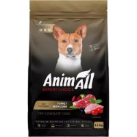 Hrană uscată pentru câini AnimAll Medium Breed Turkey & Lamb 12kg