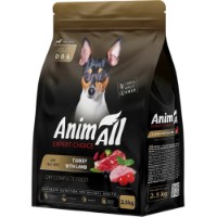 Hrană uscată pentru câini AnimAll Small Breed Turkey & Lamb 2.5kg