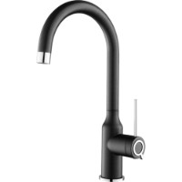 Baterie bucătărie Aquasanita Helika 5023 Black Metalic