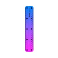 Riglă Berlingo Radiance 20cm Pink/Blue (PR_10220)