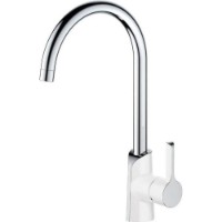 Baterie bucătărie Aquasanita Helika 5523JG Glossy white