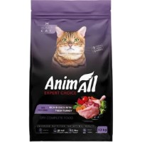 Hrană uscată pentru pisici AnimAll Adult Cat Duck & Turkey 12kg imaginea #1 — magazin online Desire.md