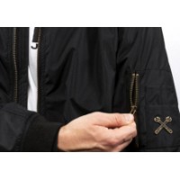 Jachetă moto John Doe Flight Jacket Black (JDF5001-2XL) imaginea #6 — magazin online Desire.md