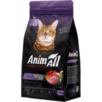 Hrană uscată pentru pisici AnimAll Adult Cat Duck & Turkey 1.5kg