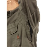 Cămașă moto John Doe Motoshirt Women Olive (JDL8003-XS) imaginea #3 — magazin online Desire.md