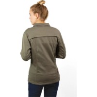 Cămașă moto John Doe Motoshirt Women Olive (JDL8003-XS) imaginea #4 — magazin online Desire.md