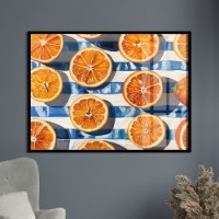 Pictură ArtShop Orange Slices 75x50cm (PET282-M)