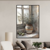 Pictură ArtShop Vase with Olive Branch 50x75cm (PNAT115-M-L)