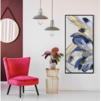Картина ArtShop Blue Feathers 35x70cm (PGL239-L-L)