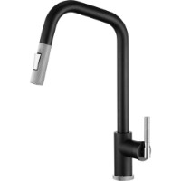 Baterie bucătărie Aquasanita Helika 7023 Black Metalic