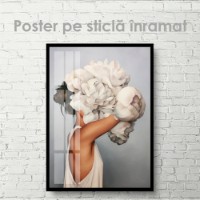 Pictură ArtShop Girl Peony 30x45cm (PGL201-XL) imaginea #3 — magazin online Desire.md