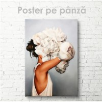 Pictură ArtShop Girl Peony 30x45cm (PGL201-XL-PL) imaginea #3 — magazin online Desire.md