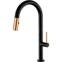 Baterie bucătărie Aquasanita Helika 7063 Black Copper