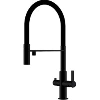 Baterie bucătărie Aquasanita Helika 7763 Matte Black imaginea #1 — magazin online Desire.md