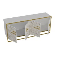 Dulăpior Hanah Home Polka White imaginea #4 — magazin online Desire.md